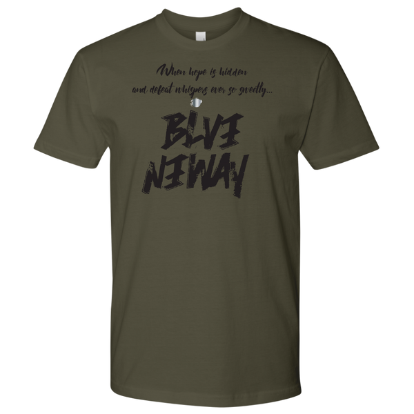 Believe Anyway Be Bold Mens Shirt - KA Inspires