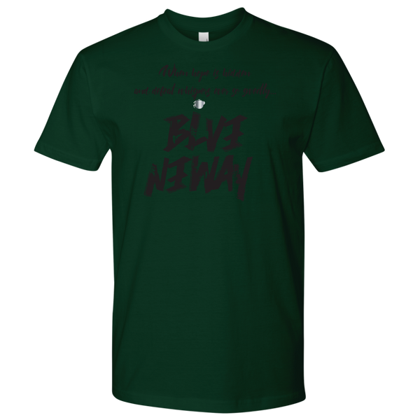 Believe Anyway Be Bold Mens Shirt - KA Inspires