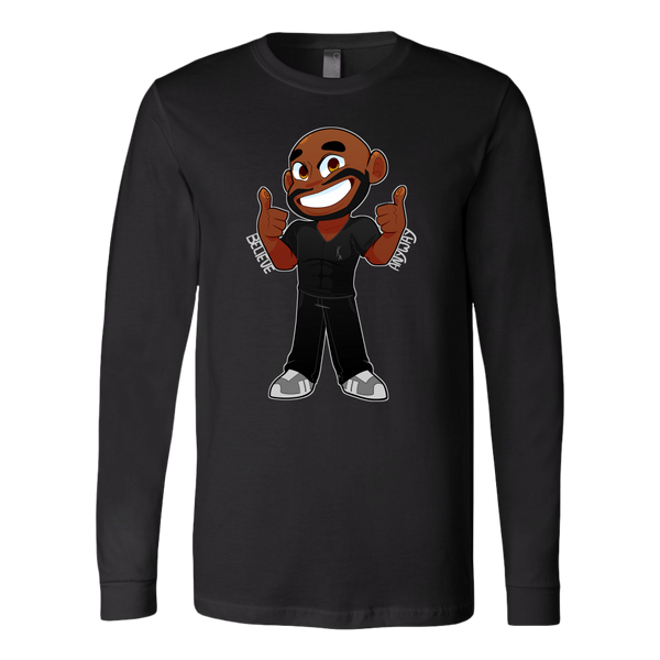 KA Believe Anyway Men Long Sleeve Shirt - KA Inspires