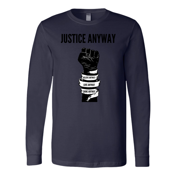 Justice Anyway Mens Long Sleeve Shirt