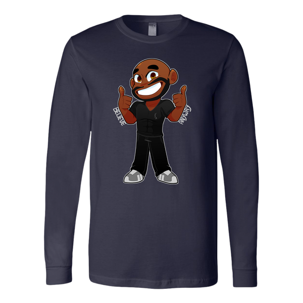 KA Believe Anyway Men Long Sleeve Shirt - KA Inspires