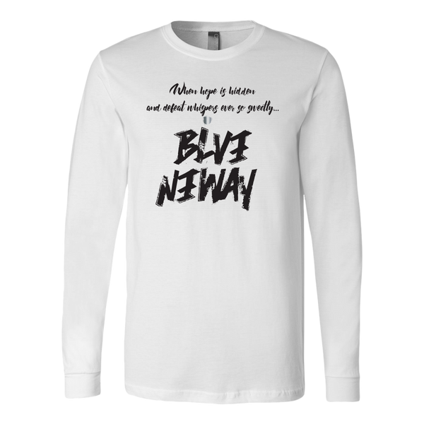 Believe Anyway Be Bold Mens Long Sleeve Shirt - KA Inspires