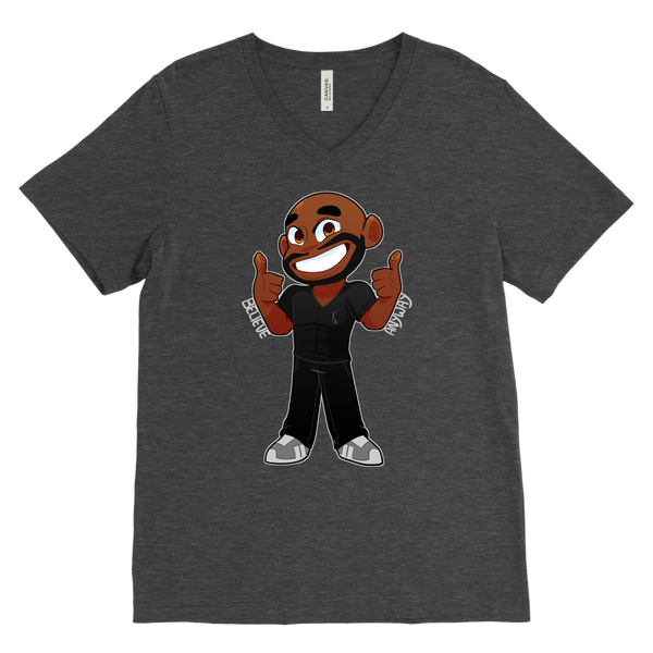 KA Believe Anyway Mens V-Neck - KA Inspires