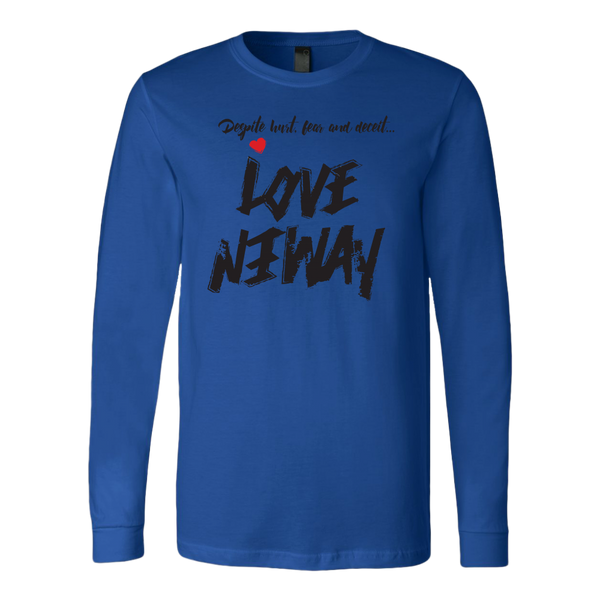 Love Anyway Despite Naysayers Mens Long Sleeve Shirt - KA Inspires