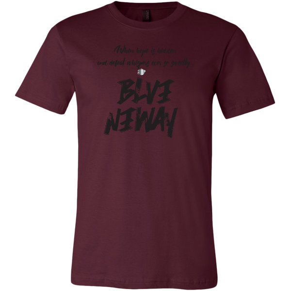 Believe Anyway Be Bold Mens T-Shirt - KA Inspires
