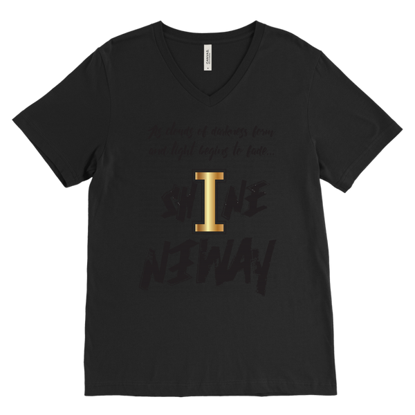 Shine Anyway Everyday Mens V-Neck - KA Inspires