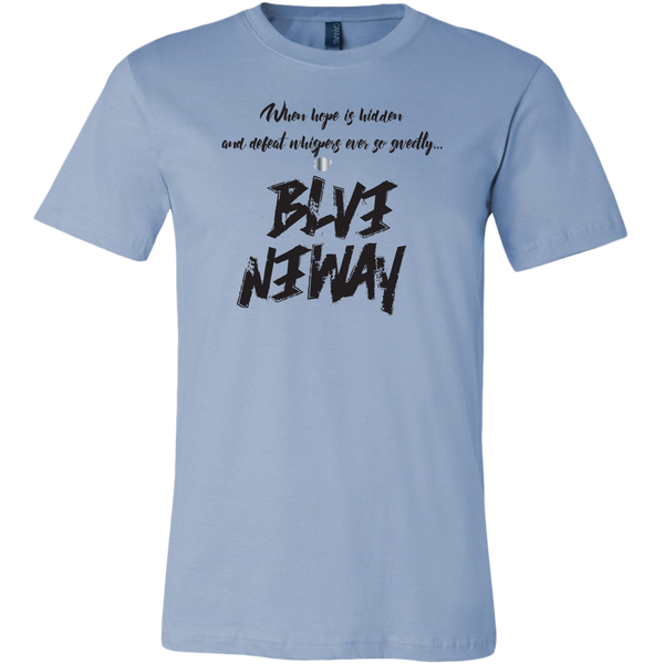 Believe Anyway Be Bold Mens T-Shirt - KA Inspires