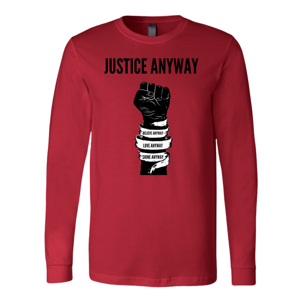 Justice Anyway Mens Long Sleeve Shirt