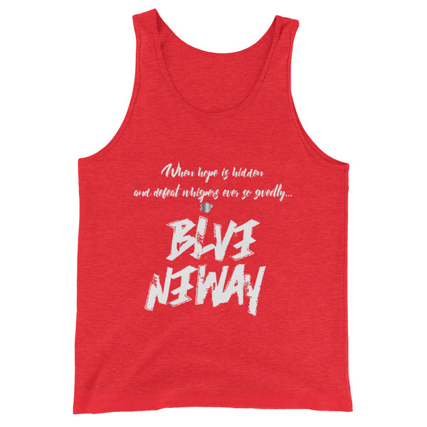 Believe Anyway BeBold Unisex Tank Top - KA Inspires