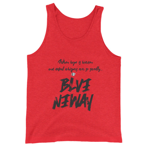 Believe Anyway BeBold Unisex Tank Top - KA Inspires