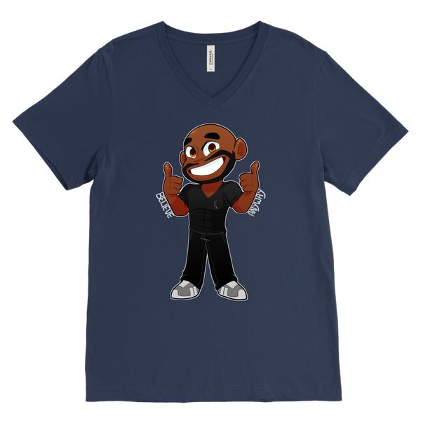 KA Believe Anyway Mens V-Neck - KA Inspires