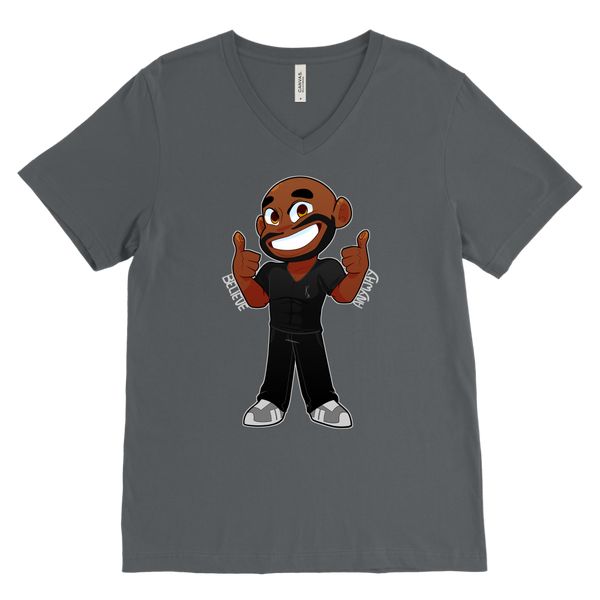 KA Believe Anyway Mens V-Neck - KA Inspires