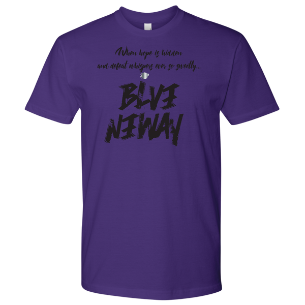 Believe Anyway Be Bold Mens Shirt - KA Inspires