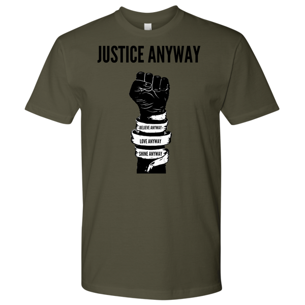 Justice Anyway Mens Shirt