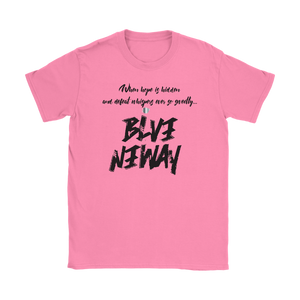 Believe Anyway Be Bold Womens T-Shirt - KA Inspires