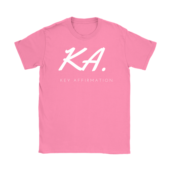Key Affirmation Womens T-Shirt