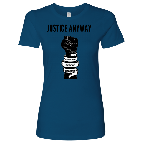 Justice Anyway Womens Shirt