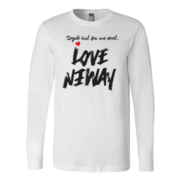 Love Anyway Despite Naysayers Unisex Long Sleeve Shirt - KA Inspires