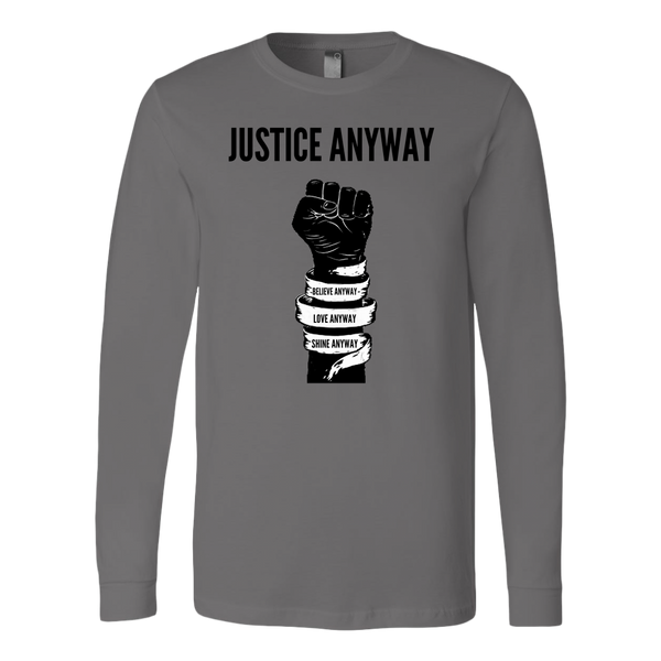Justice Anyway Mens Long Sleeve Shirt