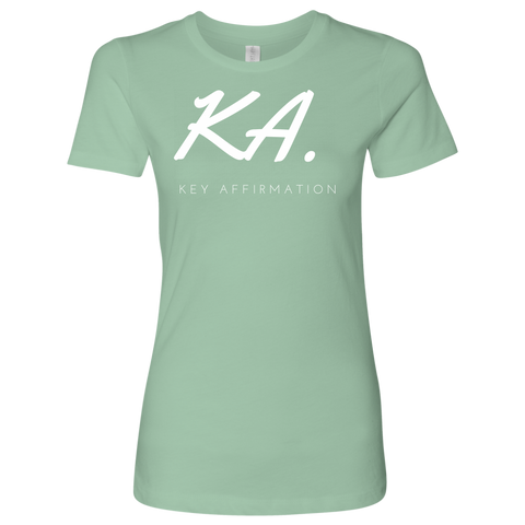 Key Affirmation Womens Shirt