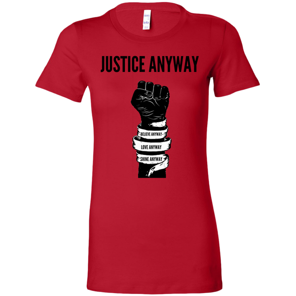 Justice Anyway Womens Sliming Shirt