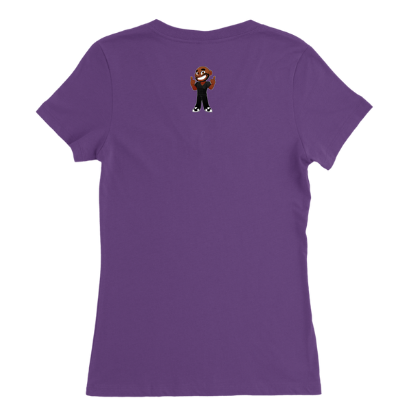 Justice Anyway Womens Sliming V-Neck