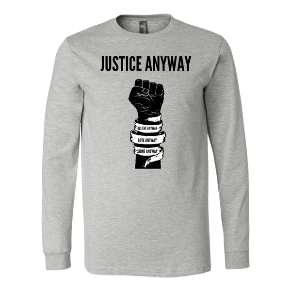 Justice Anyway Mens Long Sleeve Shirt