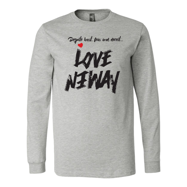 Love Anyway Despite Naysayers Unisex Long Sleeve Shirt - KA Inspires