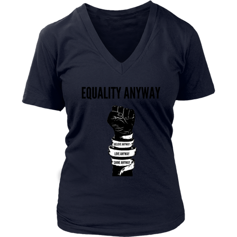 Equality Anyway Womens V-Neck