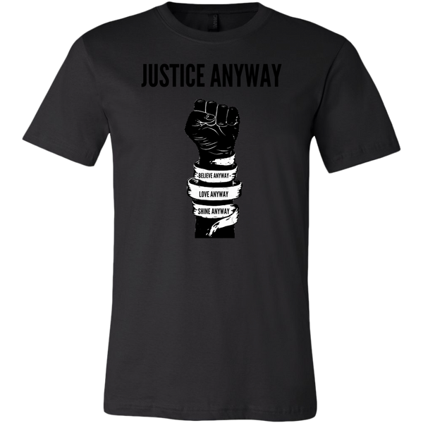 Justice Anyway Mens T-Shirt