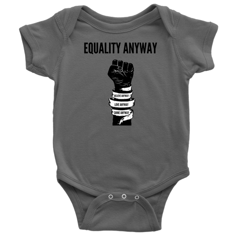 Equality Anyway Baby Bodysuit