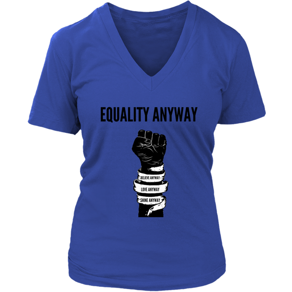 Equality Anyway Womens V-Neck