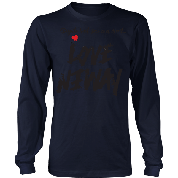 Love Anyway Despite Naysayers Unisex Big Print T-Shirt - KA Inspires