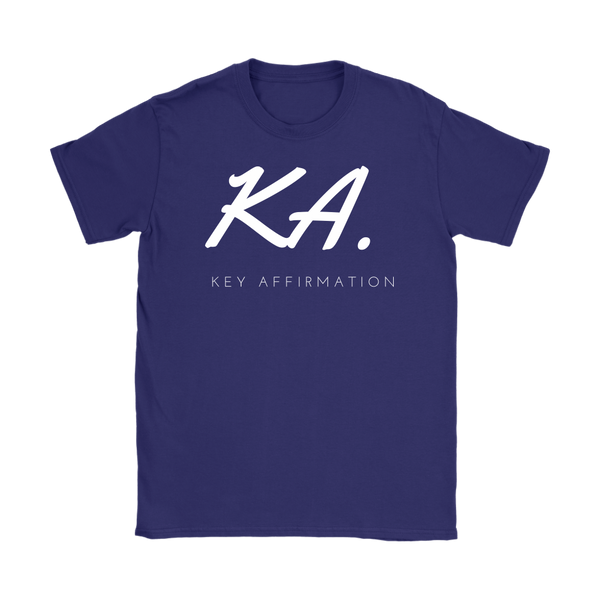 Key Affirmation Womens T-Shirt