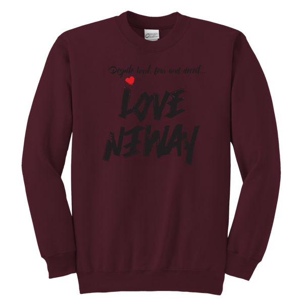 Love Anyway Despite Naysayers Youth Sweatshirt - KA Inspires