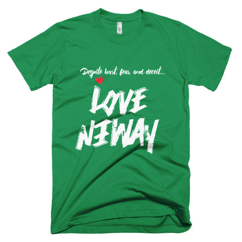 Love Anyway Despite Naysayers Unisex Short-Sleeve T-Shirt - KA Inspires