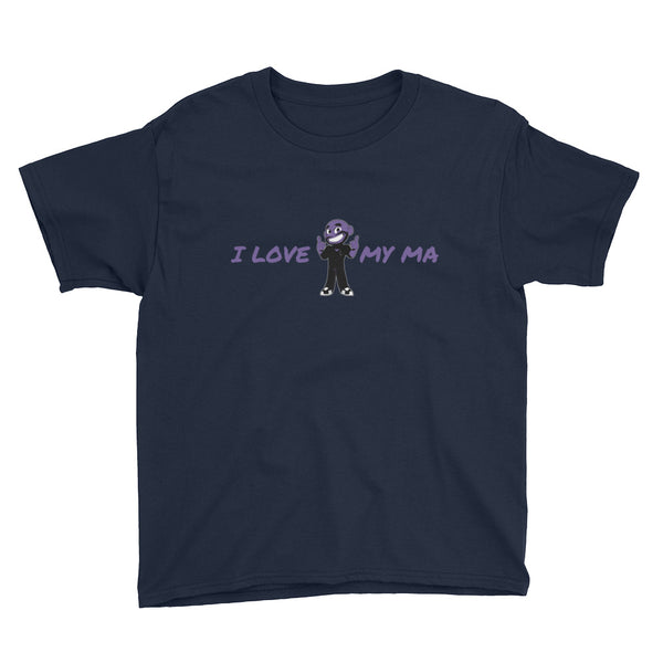 I Love My MA KA Youth Short Sleeve T-Shirt - KA Inspires