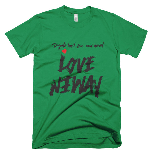 Love Anyway Despite Naysayers Unisex Short-Sleeve T-Shirt - KA Inspires