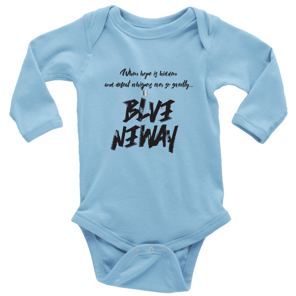 Believe Anyway Long Sleeve Baby Bodysuit - KA Inspires