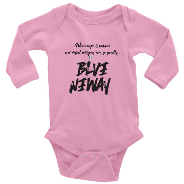 Believe Anyway Long Sleeve Baby Bodysuit - KA Inspires
