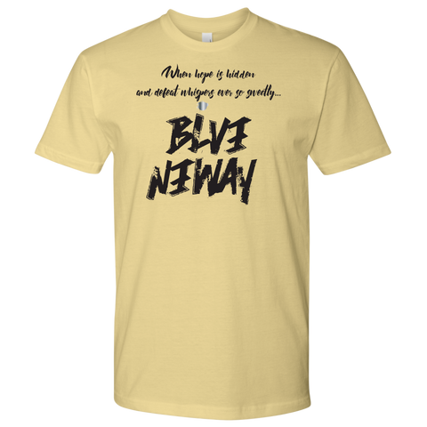 Believe Anyway Be Bold Mens Shirt - KA Inspires