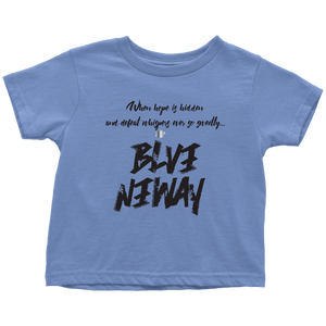 Believe Anyway Be Bold Toddler T-Shirt - KA Inspires